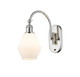 manufacturer_finish:Polished Nickel|manufacturer_glass:Cased Matte White Cindyrella 6|light_output:600.00lm|color_temperature:2700K|cri:82
