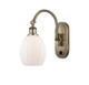 manufacturer_finish:Antique Brass|manufacturer_glass:Matte White Eaton