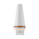 manufacturer_finish:Matte White/Hazelnut Leather