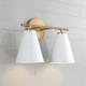 manufacturer_finish:Matte Brass and White|manufacturer_glass:Matte White Metal Shade