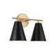 manufacturer_finish:Matte Brass and Black|manufacturer_glass:Matte Black Metal Shade with White Interior