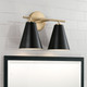 manufacturer_finish:Matte Brass and Black|manufacturer_glass:Matte Black Metal Shade with White Interior