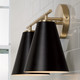manufacturer_finish:Matte Brass and Black|manufacturer_glass:Matte Black Metal Shade with White Interior