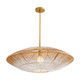 Hadya One Light Pendant in White Ombre (314-45625)