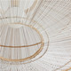Hadya One Light Pendant in White Ombre (314-45625)
