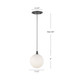 Bolla LED Pendant (PD3106)