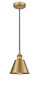 Innovations - 616-1P-BB-M8-LED - LED Mini Pendant - Edison - Brushed Brass