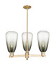 Innovations - 716-3CR-CB-G480-6SL - Three Light Flush Mount - Arcadia - Champagne Bronze