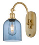 manufacturer_finish:Satin Gold|manufacturer_glass:Blue Bella|light_output:220.00lm|color_temperature:2200K|cri:99