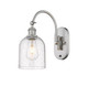manufacturer_finish:Brushed Satin Nickel|manufacturer_glass:Seedy Bella|light_output:220.00lm|color_temperature:2200K|cri:99