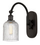 manufacturer_finish:Oil Rubbed Bronze|manufacturer_glass:Clear Bridal Veil|light_output:220.00lm|color_temperature:2200K|cri:99