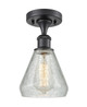 manufacturer_finish:Matte Black|manufacturer_glass:Clear Crackle Conesus|light_source:LED|light_output:600.00lm|color_temperature:2700K|cri:82