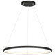 Access - 52069LEDD-MBL/ACR - LED Pendant - Anello - Matte Black Access - 52069LEDD-MBL/ACR - LED Pendant - Anello - Matte Black