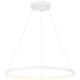 Access - 52069LEDD-MWH/ACR - LED Pendant - Anello - Matte White Access - 52069LEDD-MWH/ACR - LED Pendant - Anello - Matte White