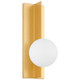 Euro LED Wall Sconce (62336LEDDLP-GLD/OPL) Euro LED Wall Sconce (62336LEDDLP-GLD/OPL)