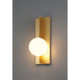 Euro LED Wall Sconce (62336LEDDLP-GLD/OPL) Euro LED Wall Sconce (62336LEDDLP-GLD/OPL)