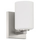 Sienna One Light Wall Sconce (62621-BS/OPL) Sienna One Light Wall Sconce (62621-BS/OPL)