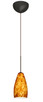 Besa - 1XC-719818-BR - One Light Pendant - Karli - Bronze