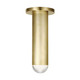 Visual Comfort Modern - 700FMEBL10NB-LED927 - LED Flush Mount - Ebell - Natural Brass
