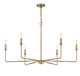 Salerno Six Light Chandelier (1-2221-6-322)