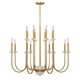 Oakhurst 16 Light Chandelier (1-2296-16-262)