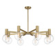Wright Eight Light Chandelier (1-3074-8-322)