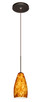 Besa - 1XP-719818-BR - One Light Pendant - Karli - Bronze