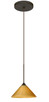 Besa - 1XT-282490-LED-BR - One Light Pendant - Kona - Bronze