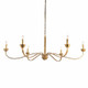 Terracotta Designs - H20105-6GD - Six Light Chandelier - Sabine - Antique Gold