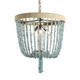 Terracotta Designs - H22113-3 - Three Light Chandelier - Sea Breeze - Antique Silver