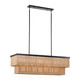Terracotta Designs - H22117L-8 - Eight Light Chandelier - Whitsunday - Matte Black