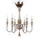 Terracotta Designs - H5101S-6 - Six Light Chandelier - Calandra Terracotta Designs - H5101S-6 - Six Light Chandelier - Calandra
