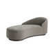 Arteriors - 8145 - Chaise - Turner - Sharkskin