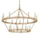 Troy Lighting - F6249-CPL - 20 Light Chandelier - Sutton - Champagne Silver Leaf