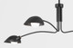 Leo Three Light Chandelier (F7813-SBK)