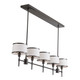 Luciano Five Light Linear Chandelier (89071)