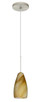 Besa - 1XT-7198HN-SN - One Light Pendant - Karli - Satin Nickel