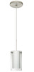 Besa - 1XT-C44007-SN - One Light Pendant - Pahu - Satin Nickel