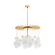 Mira One Light Chandelier in Antique Brass (314-89493)