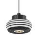 Besa - 1XT-FLOW00-FRFR-LED-BK - LED Pendant - Besa Flower Pendant - Black