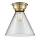 manufacturer_finish:Antique Brass|manufacturer_glass:Clear Cone 12|light_output:600.00lm|color_temperature:2700K|cri:82