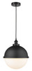 Innovations - 616-1PH-BK-HFS-121-BK-LED - LED Pendant - Edison - Matte Black