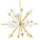 Hudson Valley - 8145-AGB - LED Chandelier - Maynard - Aged Brass