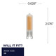 Bulbrite - 770658 - Light Bulb - Frost Bulbrite - 770658 - Light Bulb - Frost