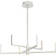 Progress Lighting - P400260-186-30 - LED Chandelier - Pivot Led - Burnished Nickel Progress Lighting - P400260-186-30 - LED Chandelier - Pivot Led - Burnished Nickel