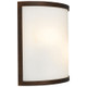 Artemis Basic Two Light Wall Fixture (20439-BRZ/OPL) Artemis Basic Two Light Wall Fixture (20439-BRZ/OPL)