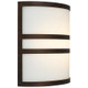 Artemis Centro Two Light Wall Fixture (20440-BRZ/OPL) Artemis Centro Two Light Wall Fixture (20440-BRZ/OPL)