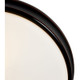 Atom LED Flush Mount (20725LEDDLP-ORB/OPL)