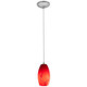 Merlot One Light Pendant (28011-1C-BS/RUSKY) Merlot One Light Pendant (28011-1C-BS/RUSKY)