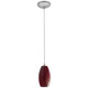 Merlot One Light Pendant (28011-1C-BS/RUSKY) Merlot One Light Pendant (28011-1C-BS/RUSKY)